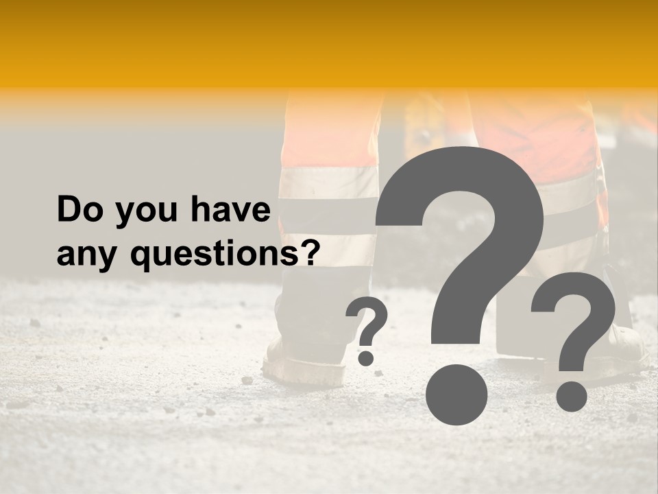 Urban Engineering Road Work PowerPoint Template