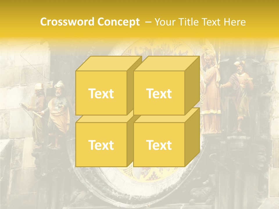 Large Style House PowerPoint Template