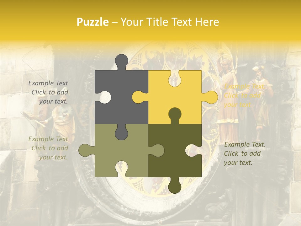 Large Style House PowerPoint Template