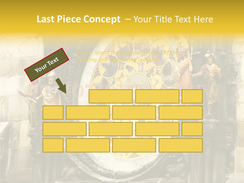 Large Style House PowerPoint Template