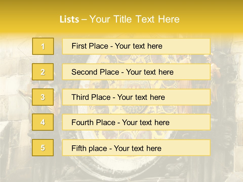 Large Style House PowerPoint Template