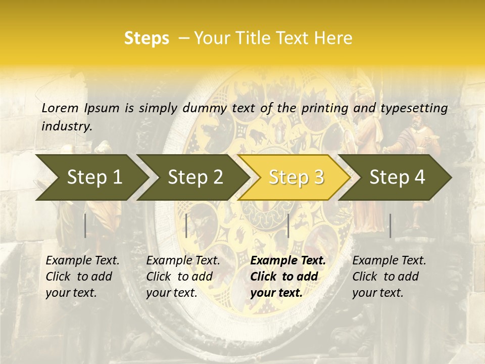 Large Style House PowerPoint Template
