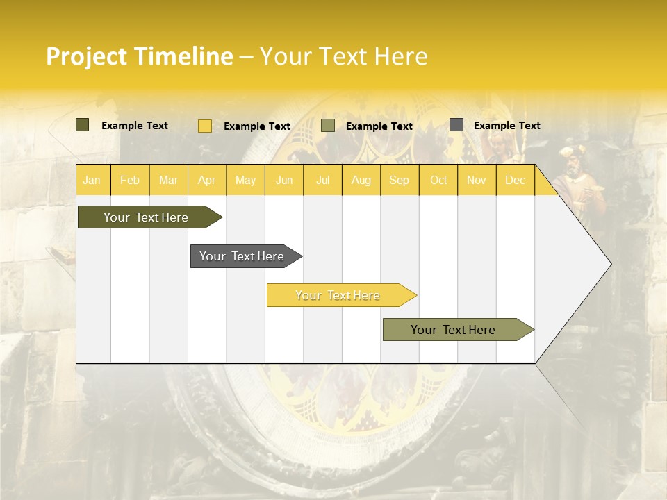 Large Style House PowerPoint Template