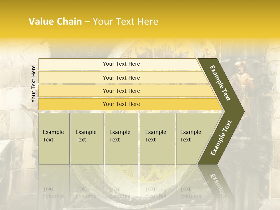 Large Style House PowerPoint Template