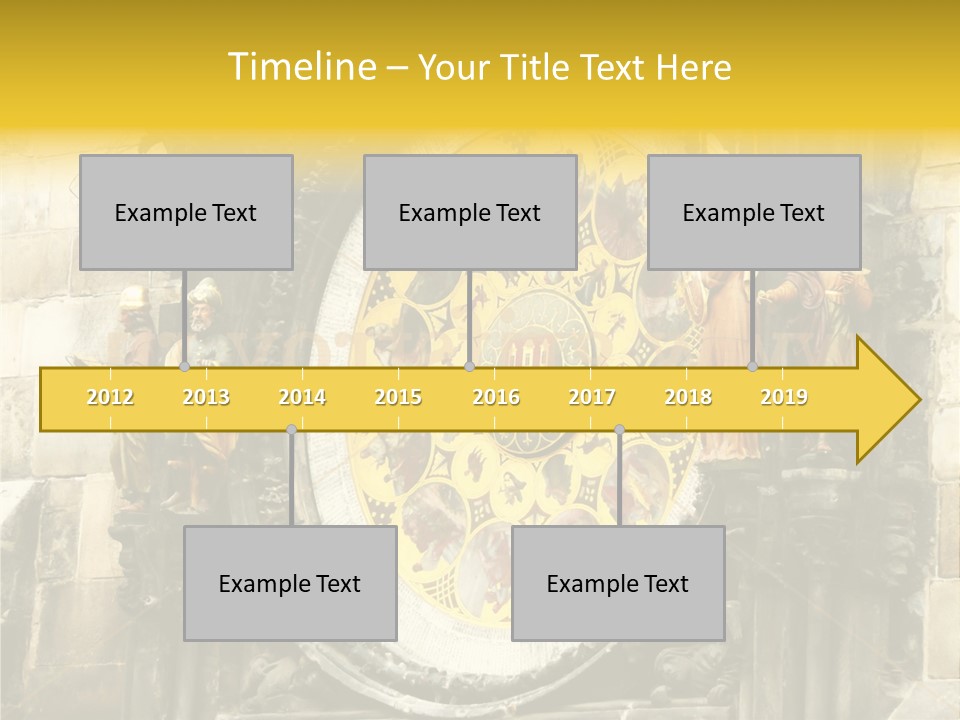 Large Style House PowerPoint Template