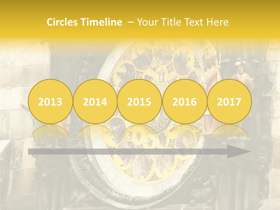 Large Style House PowerPoint Template