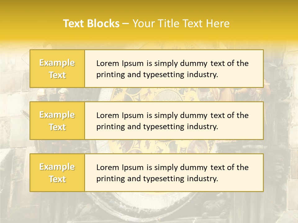 Large Style House PowerPoint Template