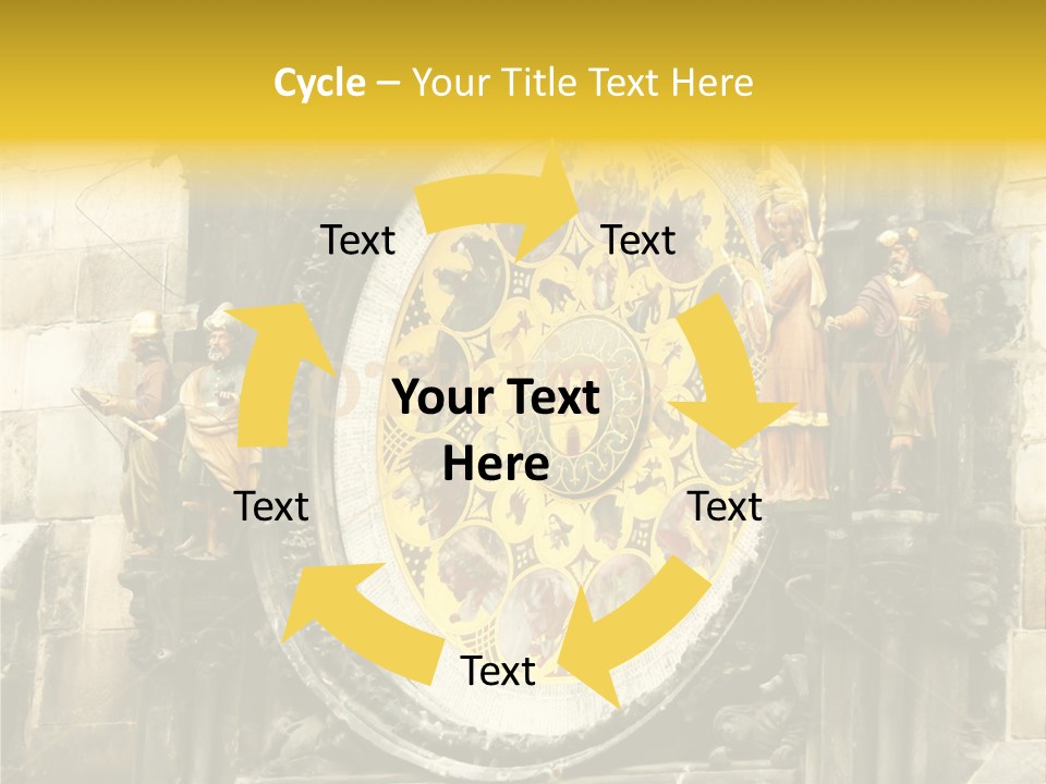 Large Style House PowerPoint Template