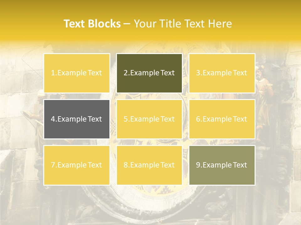 Large Style House PowerPoint Template