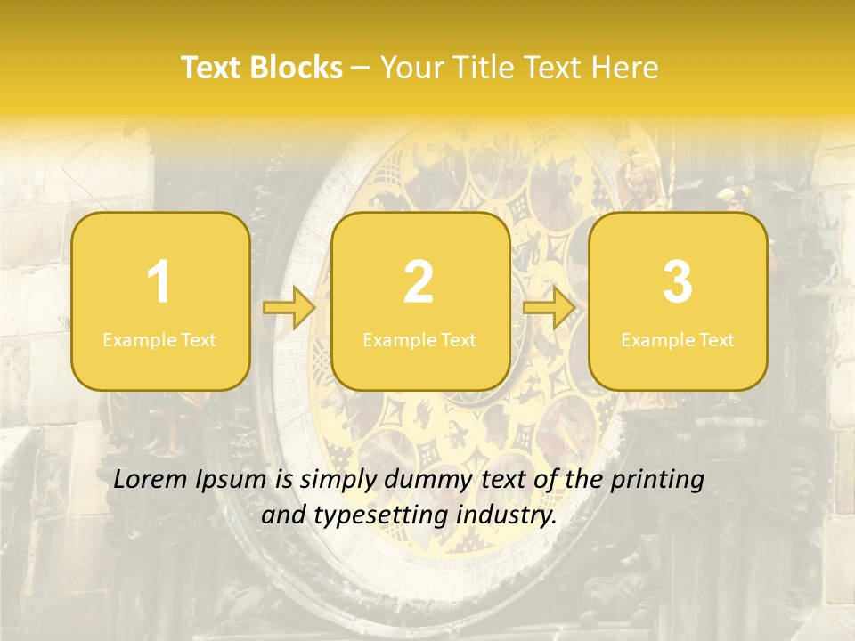 Large Style House PowerPoint Template