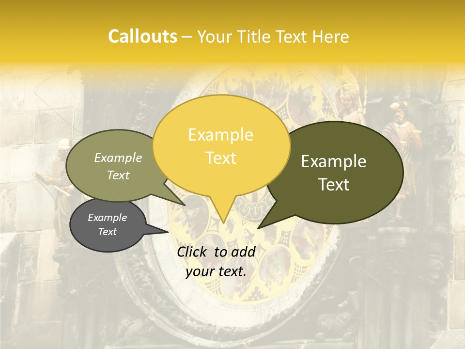Large Style House PowerPoint Template