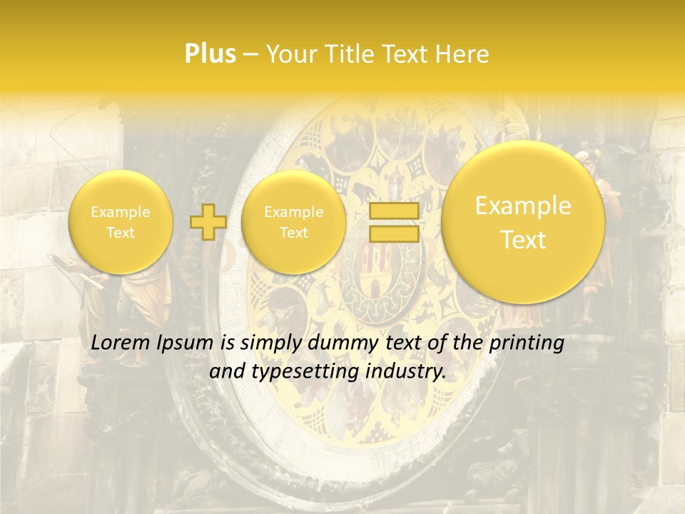 Large Style House PowerPoint Template