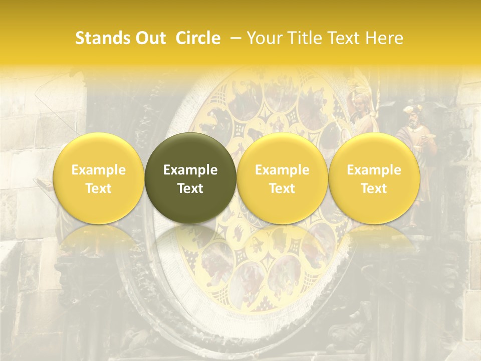 Large Style House PowerPoint Template