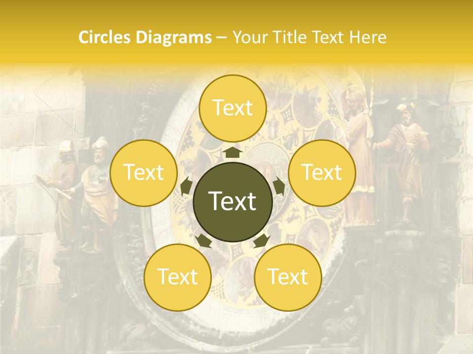 Large Style House PowerPoint Template