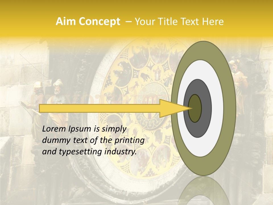 Large Style House PowerPoint Template