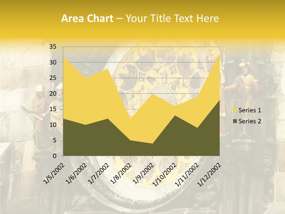 Large Style House PowerPoint Template