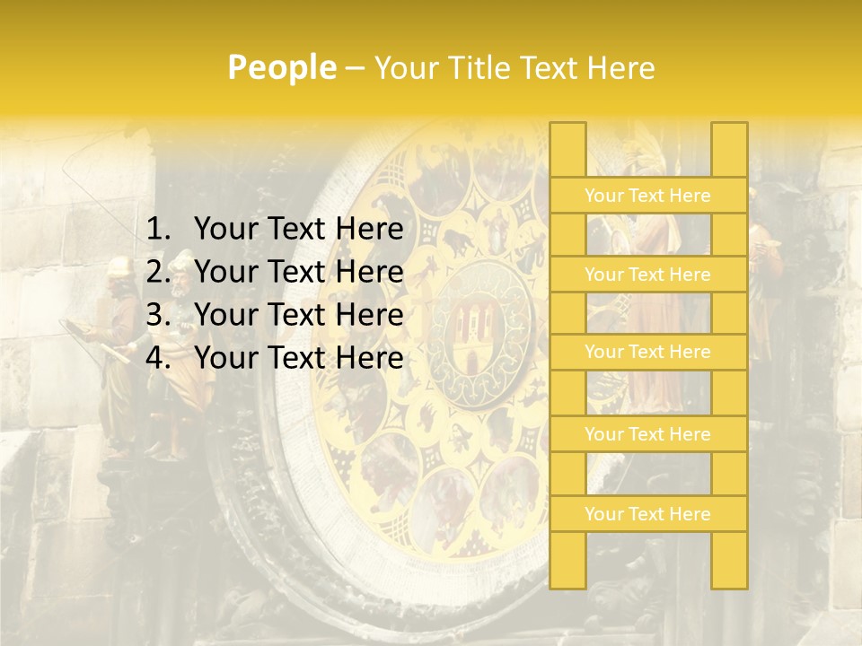 Large Style House PowerPoint Template