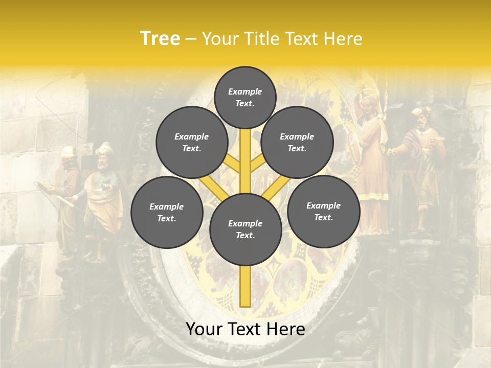 Large Style House PowerPoint Template