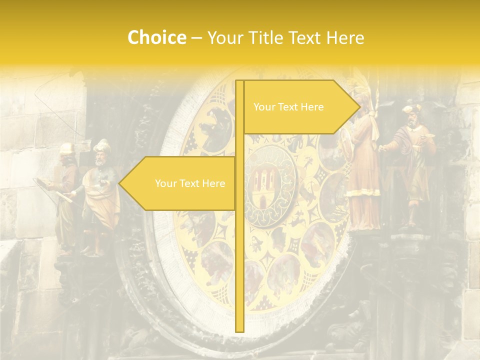 Large Style House PowerPoint Template