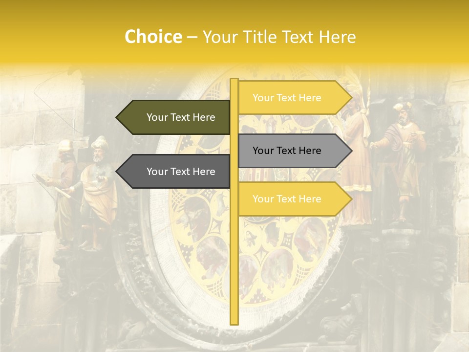 Large Style House PowerPoint Template