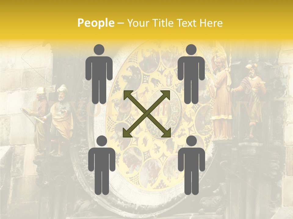 Large Style House PowerPoint Template