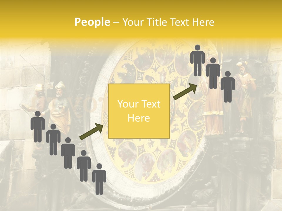 Large Style House PowerPoint Template