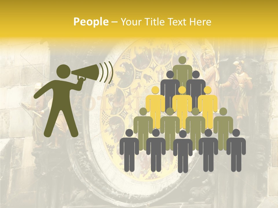 Large Style House PowerPoint Template