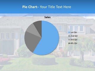 Large Style House PowerPoint Template