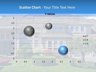 Large Style House PowerPoint Template