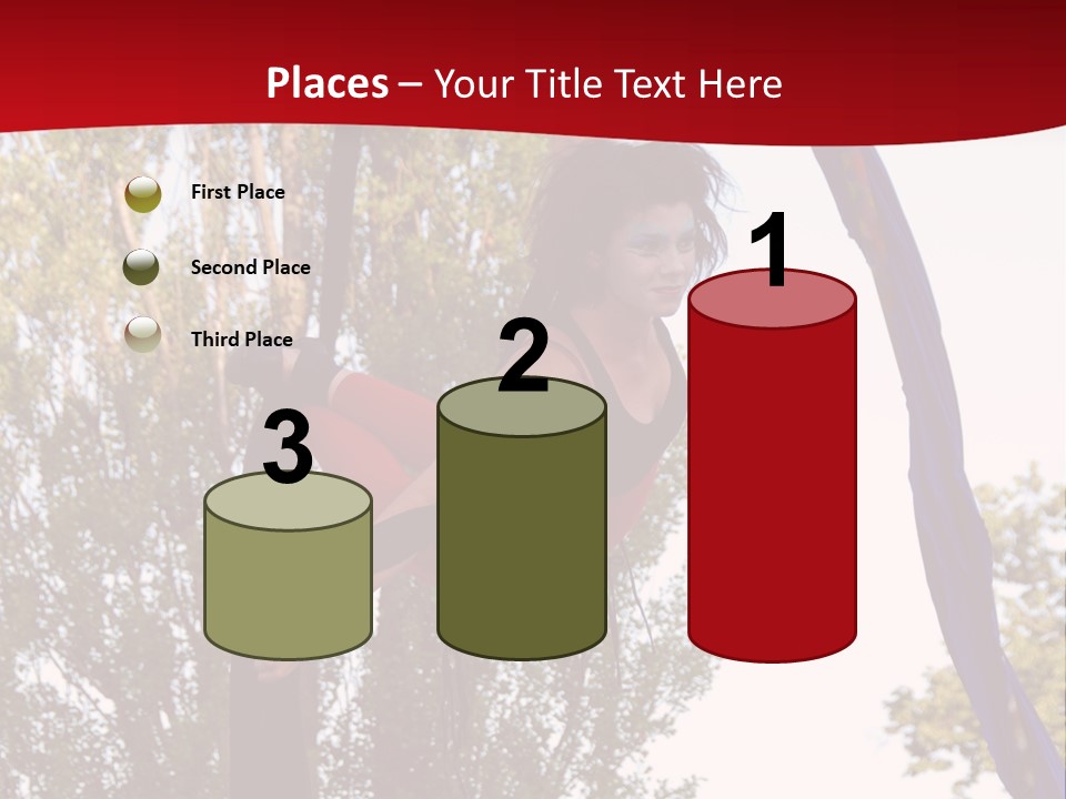 Height Europe Aerial PowerPoint Template