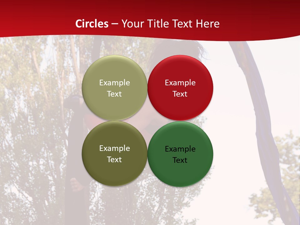 Height Europe Aerial PowerPoint Template