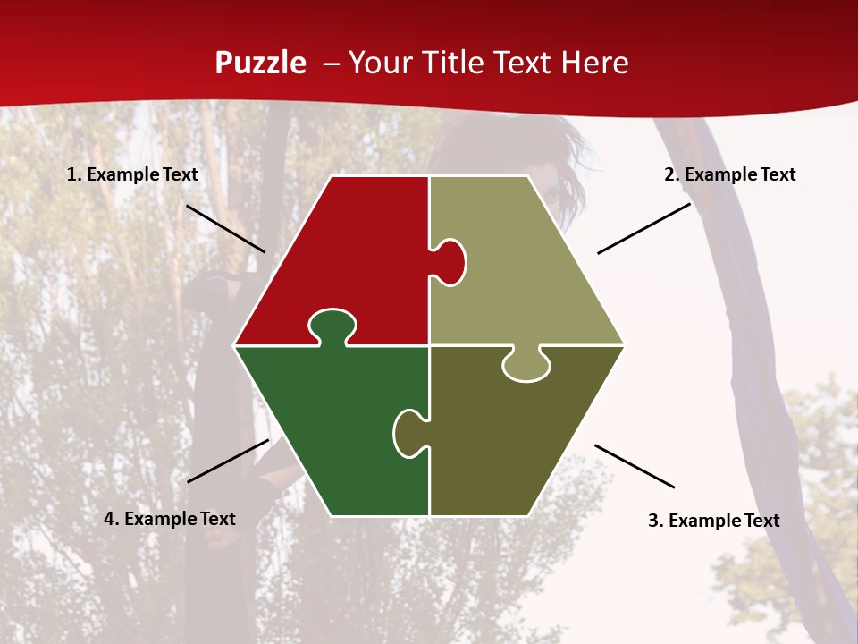 Height Europe Aerial PowerPoint Template