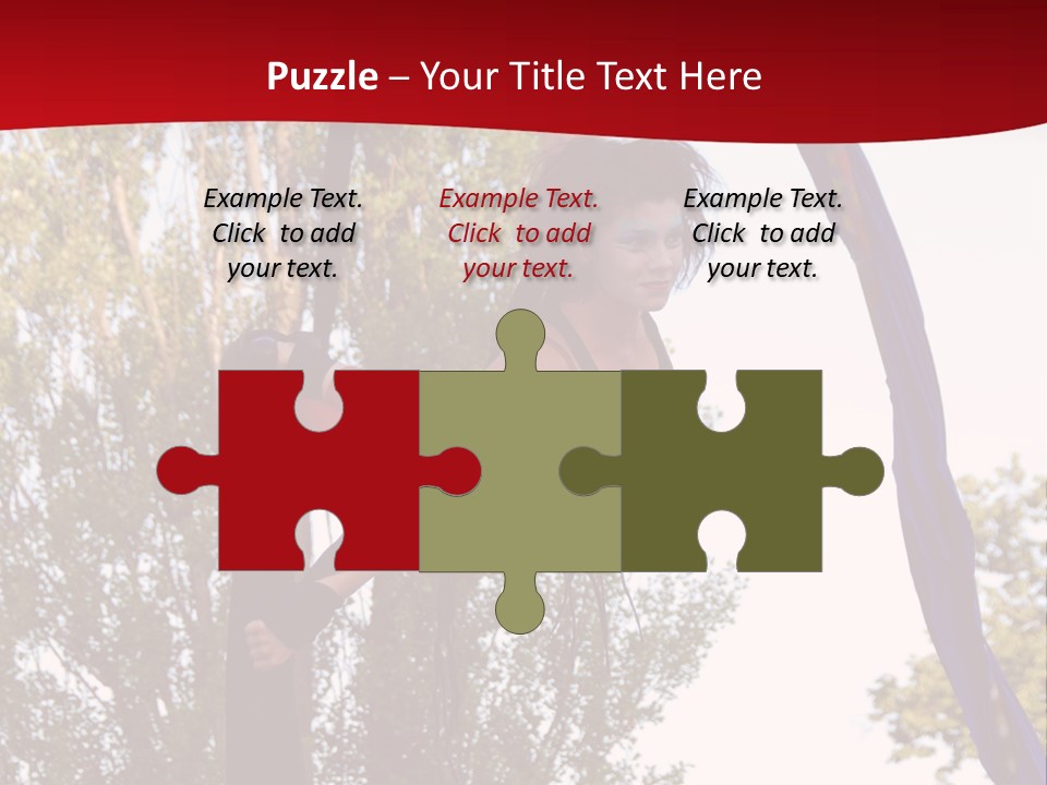 Height Europe Aerial PowerPoint Template