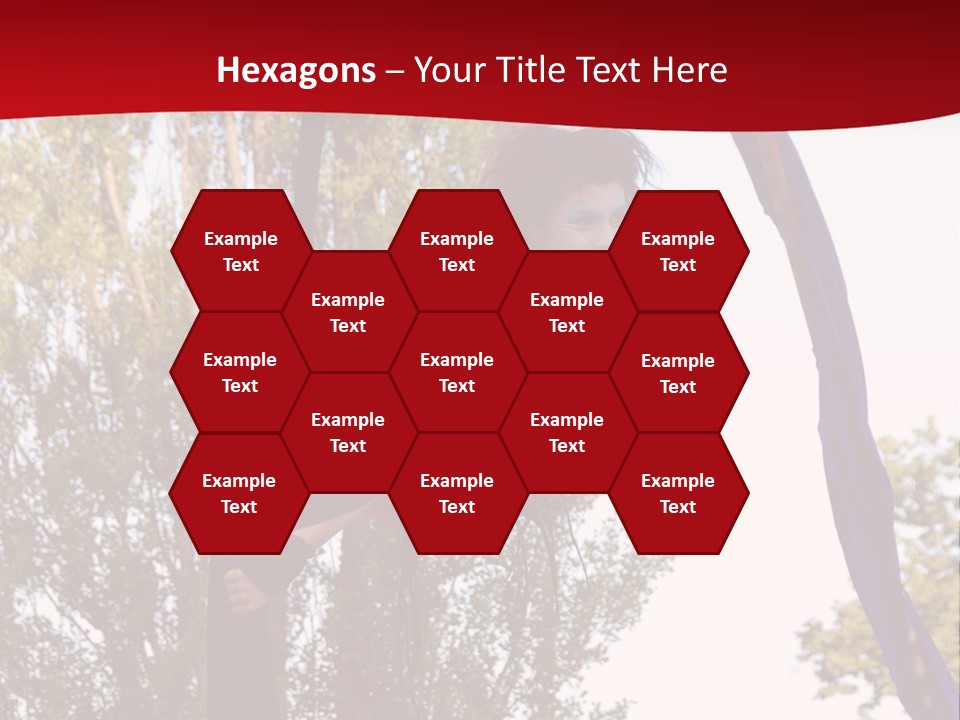 Height Europe Aerial PowerPoint Template