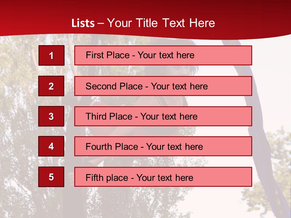Height Europe Aerial PowerPoint Template