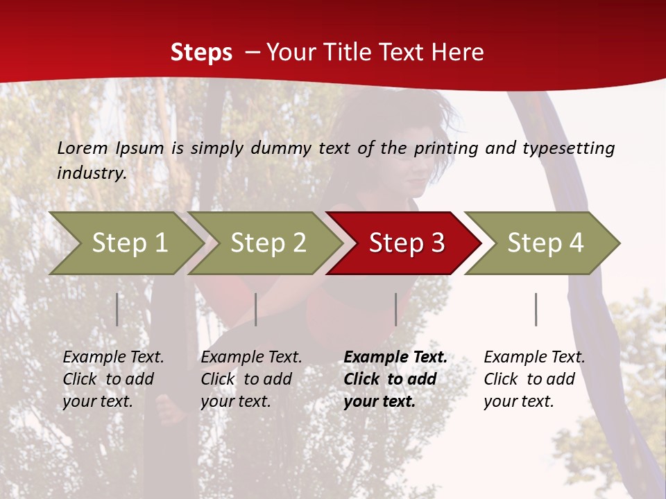 Height Europe Aerial PowerPoint Template