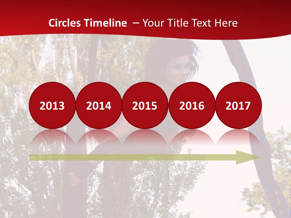 Height Europe Aerial PowerPoint Template