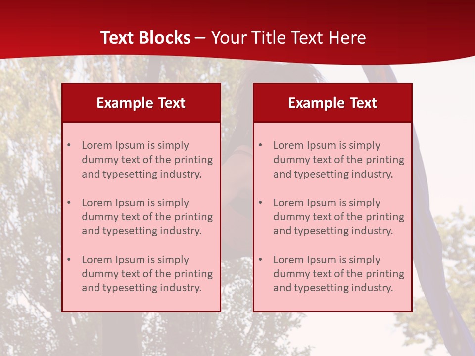 Height Europe Aerial PowerPoint Template