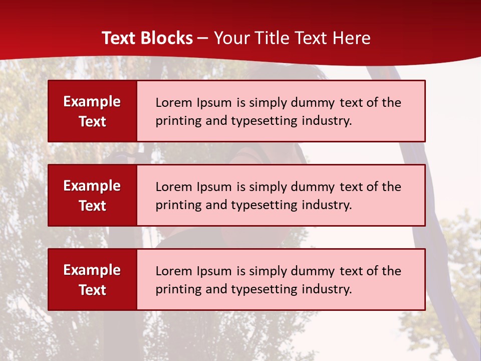 Height Europe Aerial PowerPoint Template