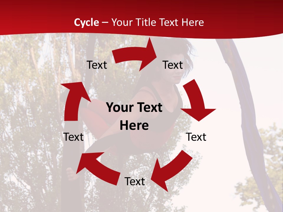 Height Europe Aerial PowerPoint Template