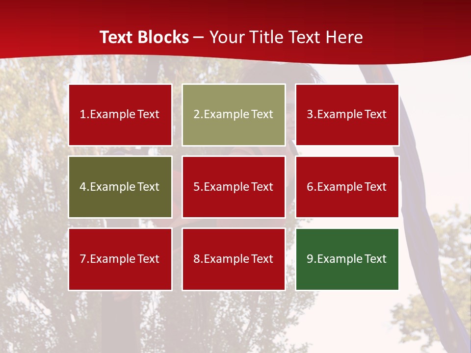 Height Europe Aerial PowerPoint Template