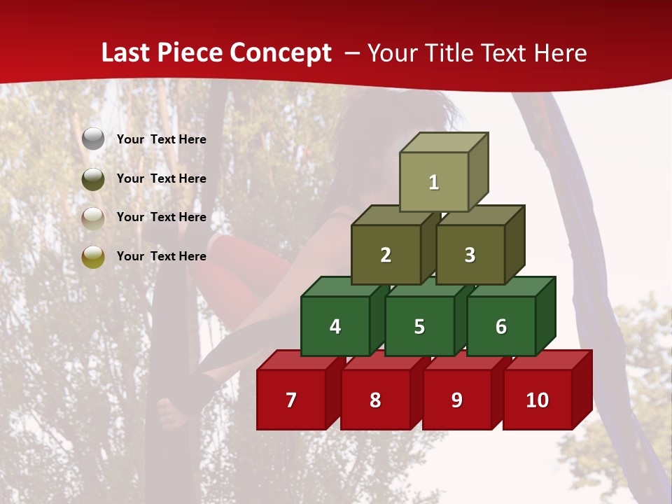 Height Europe Aerial PowerPoint Template