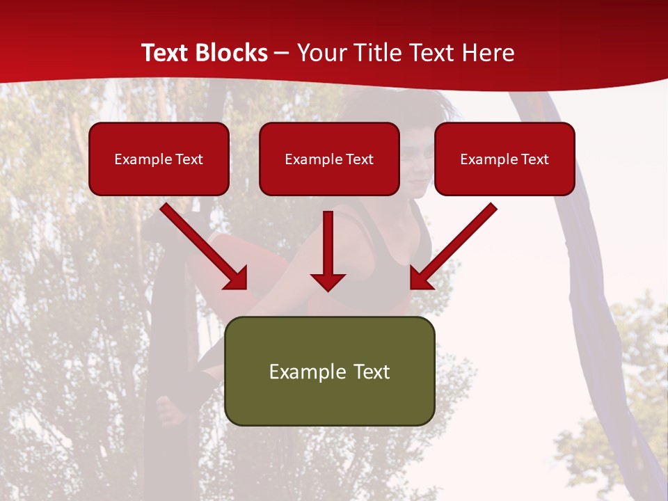 Height Europe Aerial PowerPoint Template