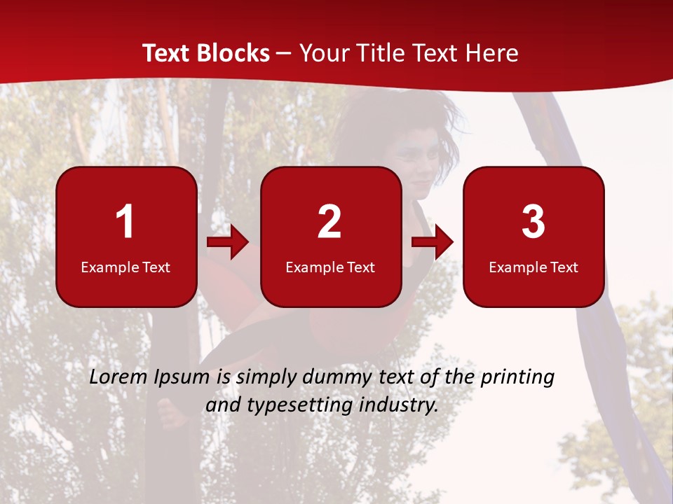 Height Europe Aerial PowerPoint Template