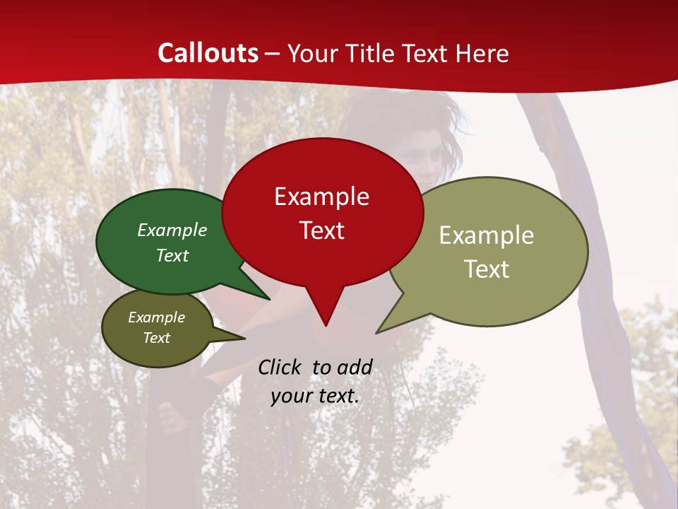 Height Europe Aerial PowerPoint Template