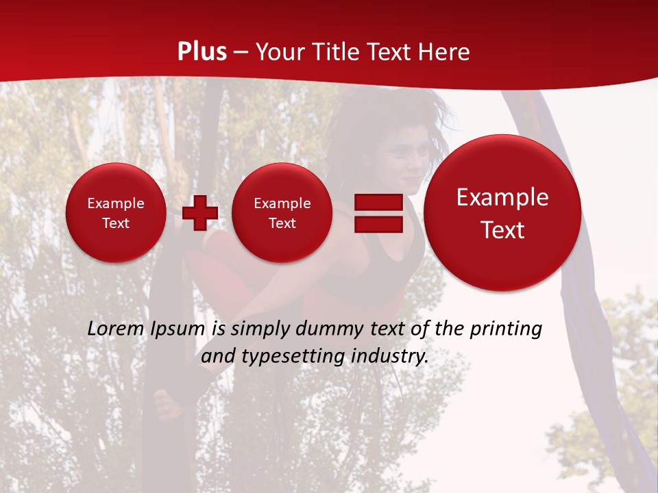 Height Europe Aerial PowerPoint Template