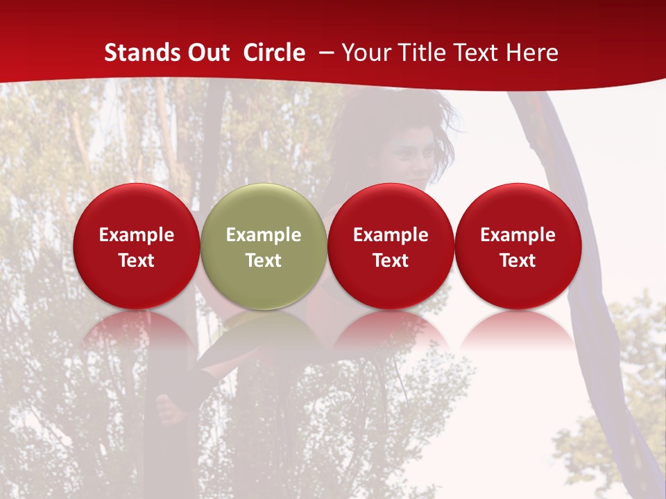 Height Europe Aerial PowerPoint Template