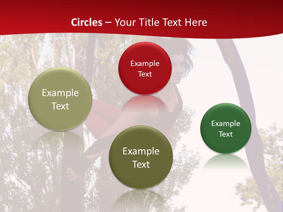 Height Europe Aerial PowerPoint Template