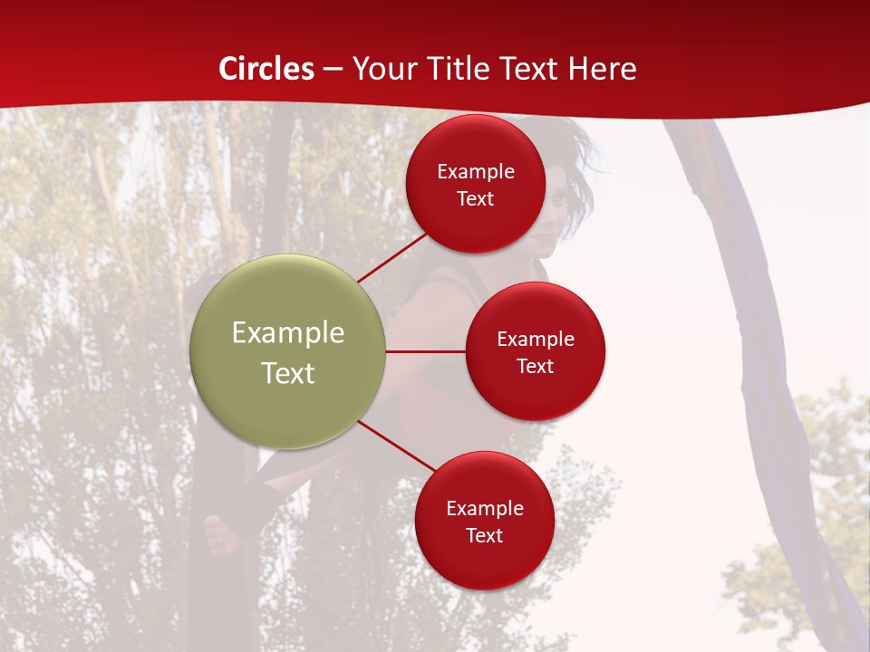 Height Europe Aerial PowerPoint Template