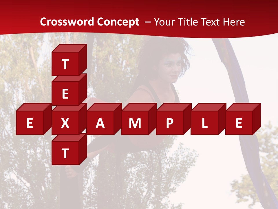 Height Europe Aerial PowerPoint Template